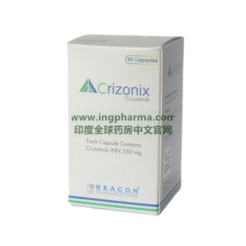 克唑替尼胶囊,克挫替尼,Crizotinib,CRIZONIX