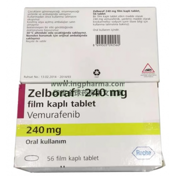 维莫非尼片,维罗非尼,维罗菲尼,维莫菲尼,威罗菲尼,佐博伏,Vemurafenib,ZELBORAF（土耳其版）