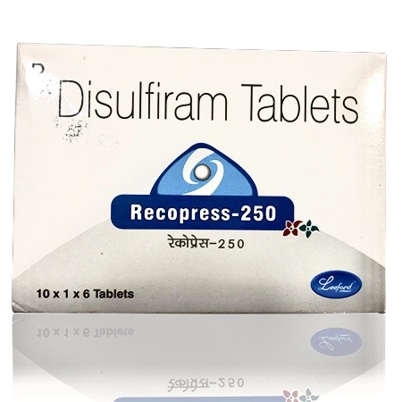 【双硫仑,Disulfiram,Recopress】说明书_代购价格_印度直邮-印度全球药房