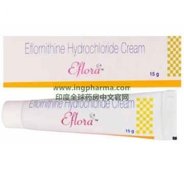 盐酸依氟鸟氨酸乳膏,vaniqa,Eflornithine Hydrochloride Cream,Eflora